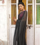 Magic - Black Mangalagiri Plain Cotton Saree - CS-13