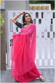 Marvels - Pink Mangalagiri Plain Cotton Saree - CS-06