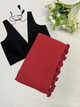 Bubblegum - Red Mangalagiri Plain Cotton Saree - PC-45
