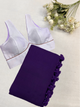 Attractive - Purple Mangalagiri Plain Cotton Saree - PC-42