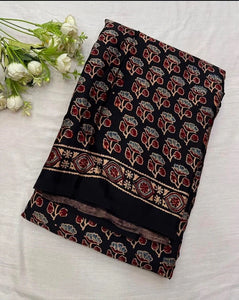 Magic- multi Mangalagiri Plain Cotton Saree - PC-36